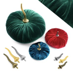 ΚΟΛΟΚΥΘΑ ΒΕΛΟΥΤΕ 7cm ΔΙΑΚΟΣΜΗΣΗ ΧΡΙΣΤΟΥΓΕΝΝΩΝ