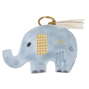 ΔΕΡΜΑΤΙΝΟ ΕΛΕΦΑΝΤΑΚΙ ΜΕ ΘΕΜΑ LOVE YOUR DREAMS