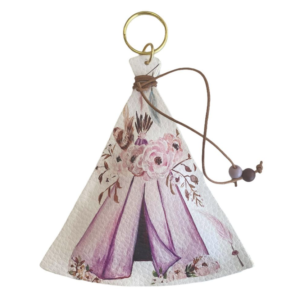 ΣΚΗΝΗ ΔΕΡΜΑΤΙΝΗ ΙΝΔΙΑΝΙΚΗ ΣΚΗΝΗ ΡΟΖ ΜΠΡΕΛΟΚ