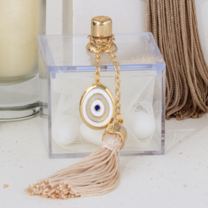 MΠΟΜΠΟΝΙΕΡΑ PLEXY GLASS ΚΟΥΤΙ ΜΕ ΓΟΥΡΙ ΜΑΤΙ ΚΑΙ ΦΟΥΝΤΑ ΕΠΙΧΡΥΣΟΜΕΝΟ ΜΕ 24Κ.  DRPLW12593