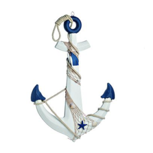 ΔΙΑΚΟΣΜΗΤΙΚΗ ΑΓΚΥΡΑ ΞΥΛΙΝΗ ΜΕ ΔΙΧΤΥ 40Χ58Υ