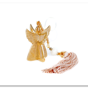 Μπομπονίερα Τρισδιάστατος Άγγελος, Επιχρυσωμένο 24Κ