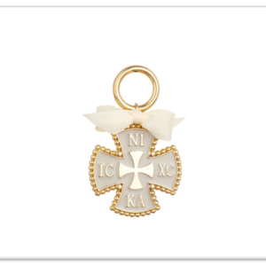 Μπομπονιέρα με Σταυρό Κωνσταντινάτο, Επιχρυσωμένο 24Κ