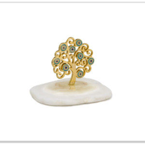 Διακοσμητικό Επιτραπέζιο με Δέντρο Ζωής, Επιχρυσωμένο 24Κ