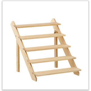 Ξύλινη Βάση Γλυκών 5 Επιπέδων