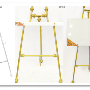 Μεταλλικό Τρίποδο Καβαλέτο 145 x 50 cm