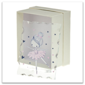 Μπαλαρίνα σε Γυάλινη Βάση