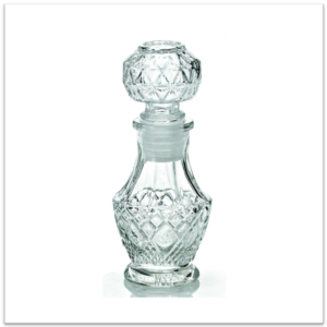 Μπομπονιέρα Γυάλινο Μπουκάλι Κώνος Αρώματος 50ml