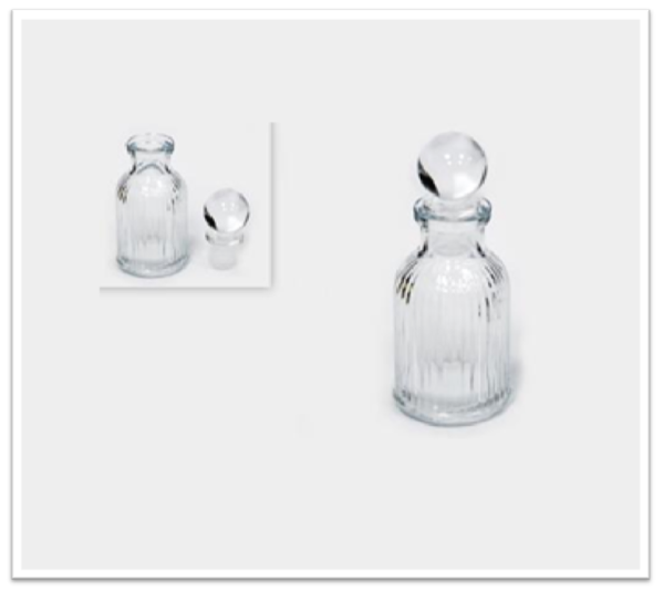 Μπουκαλάκι με Ρίγες 45ml