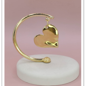 Ημικύκλιο με Καρδιά σε Λεπτό Τεχνητό Βότσαλο