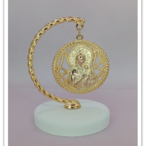 Ημικύκλιο με πανάγια σε λεπτό τεχνητό βότσαλο