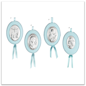 Κρεμαστό Καδράκι με Διακόσμηση απο Ασήμι 925