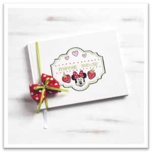 Βιβλίο Ευχών Βάπτισης Minnie Φράουλα