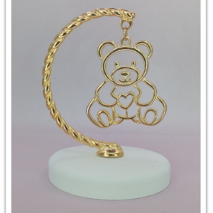 Ημικύκλιο με αρκουδάκι σε βότσαλο