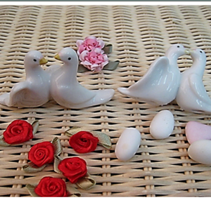 Περιστέρι πορσελάνη άσπρη DL4628