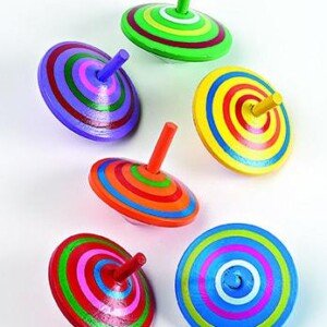 ΜΠΟΜΠΟΝΙΕΡΕΣ ΞΥΛΙΝΕΣ ΣΒΟΥΡΕΣ 6 ΧΡΩΜΑΤΩΝ Φ5,5X4.5CM