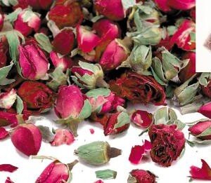 Αποξηραμένο Κόκκινο Τριανταφυλλάκι Μπουμπούκι