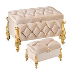 BOXVEL06 BEIGE ΣΕΤ 2ΤΜΧ