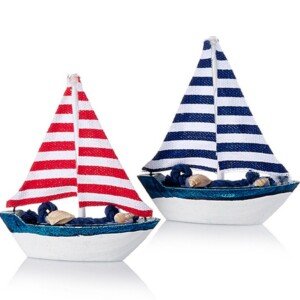 Μπομπονιέρα Καραβάκι Ξύλινο 2 Σχεδίων