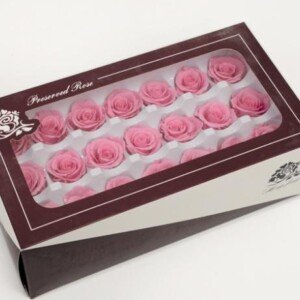 Βαλσαμωμένο Τριαντάφυλλο Ροζ σε Κουτί