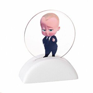 Μπομπονιέρα Κεραμικό Βραχάκι με Plexi Boss Baby