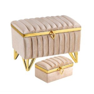 BOXVEL02 BEIGE ΣΕΤ 2ΤΜΧ