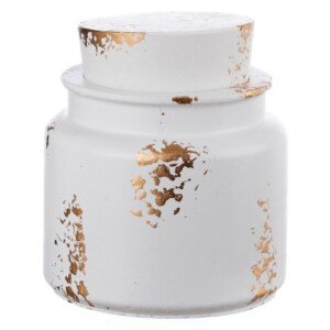 Κεραμικό Βαζάκι με Καπάκι Κ929 6*6.5εκ