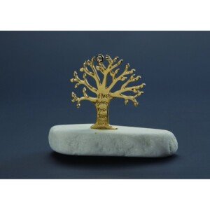 Μάρμαρο με Δεντρο Ζωης Ευχές 1744