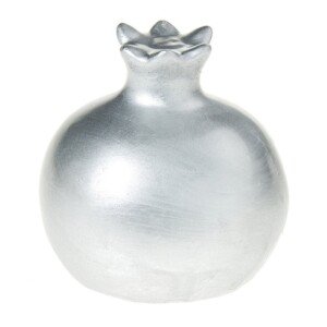 Κεραμικό Ρόδι Κ420 Ασημί