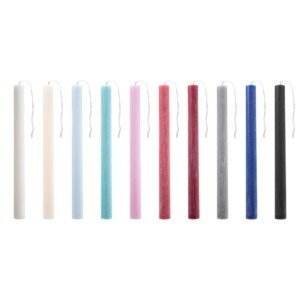 ΑΡΩΜΑΤΙΚΟ ΠΑΣΧΑΛΙΝΟ ΚΕΡΙ ΣΤΡΟΓΓΥΛΟ ΣΑΓΡΕ 30cm ΥΣ5076 ΕΚΡΟΥ