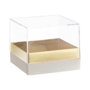 Κουτί Δώρου με Πλέξιγκλας ΡΤ212 8*8*6εκ ΚΟΚΚΙΝΟ