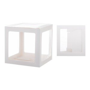 Χάρτινο Κουτί Λευκό Μικρό ΡΤ206-2 25εκ