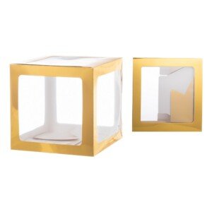 Χάρτινο Κουτί Χρυσό Μικρό ΡΤ207-2 25εκ