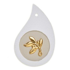 ΚΕΡΑΜΙΚΟ ΜΑΤΙ ΜΕ ΦΥΛΛΟ ΕΛΙΑΣ 9818